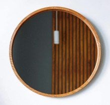Aqua Rodos - Ogledalo Perfection Slim 70 - hrast