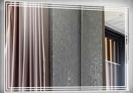 Kopalniško LED ogledalo Dora 80 S 