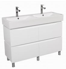 Omarica z umivalnikom Venice - 120cm za 2 armaturi