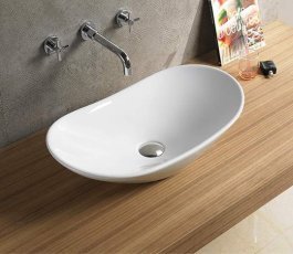 Umivalnik Kimic Oval 62 - Bela