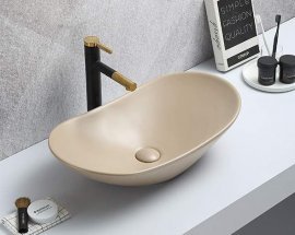 Umivalnik Kimic Oval 62 Bež