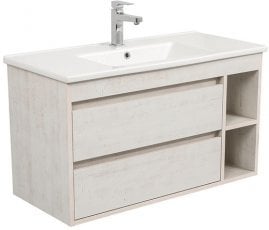Omarica z umivalnikom Shelf Nord 100 stenska