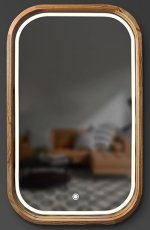 LED Ogledalo Reliability Slim 55 Hrast 