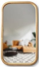 Ogledalo Reliability Slim 60 Hrast