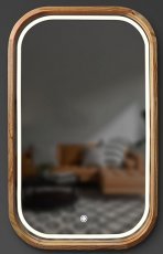 LED Ogledalo Reliability Slim 60 Hrast