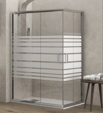 Tuš kabine New Flora 100 Serigrafato 80x120x180