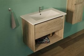 Omarica z umivalnikom Nord Slim 80 - rustik