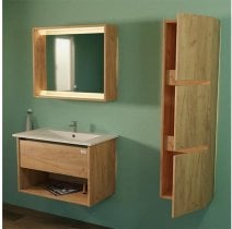 Aqua Rodos - Omarica z umivalnikom Nord Slim 80 - gold craft