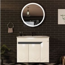 Omarica z umivalnikom Vision 80 Grey