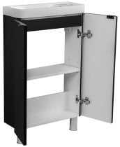 Aqua Rodos - Omarica z umivalnikom Frost 50 Black talna