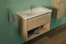 Omarica z umivalnikom Nord Slim 60 - rustik