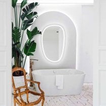 Aqua Rodos - Ogledalo Anella 60x90 Hands & Fog Free