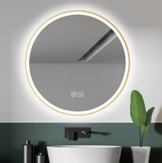 Ogledalo Prosperos 80R Gold Fog Free