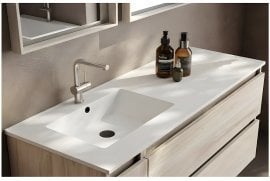 Nadpultni umivalnik Flat 100 Left Basin