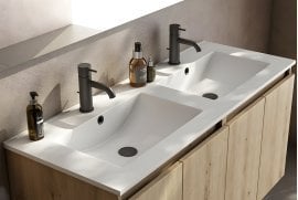 Nadpultni umivalnik Flat 140 Double