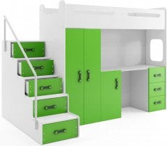 BMS Group - Pograd Max-4 - 80x200 cm - bela/zelena