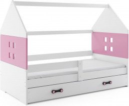 BMS Group - Otroška postelja Domi - 80x160 cm - bela
