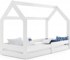 BMS Group - Otroška postelja Domek-1 - 80x160 cm - bela