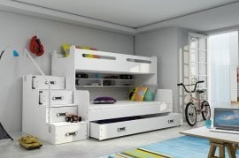 Pograd Max-3 - 120x200 cm - bela/bela