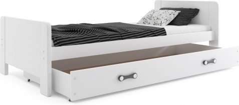 BMS Group - Otroška postelja Darek - 80x200 cm - bel