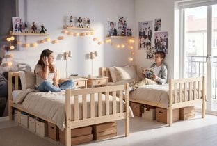 BMS Group - Pograd Kubus - 80x190 cm - bor/bela
