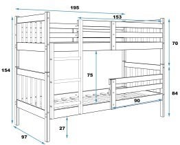 BMS Group - Pograd-transformer Kacper - 90x190 cm