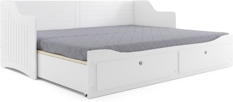 BMS Group - Postelja transformer Grand - 80x200 ali 160x200 cm - bela