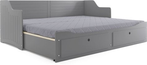 BMS Group - Postelja transformer Grand - 80x200 ali 160x200 cm - grafit