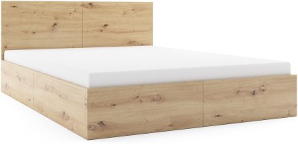 BMS Group - Dvižna postelja Pax - artisan hrast - 120x200 cm