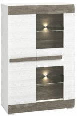 Omara z vitrino Blanco 05