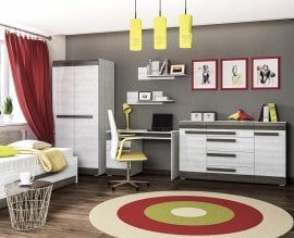 Mladinska soba Blanco - 2 sestav