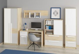 Mladinska soba Drop - svetlo siva - velika