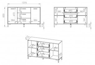 ML Meble - Komoda Nevio 12