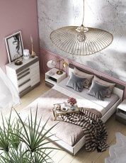 Spalnica Blanco - 4 sestav