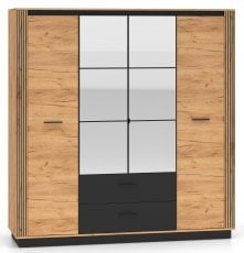 Garderobna omara z ogledalom Urso 01