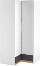 Kotna garderobna omara Torino 03