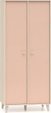 Garderobna omara Mevel 02 - roza