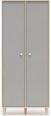 Garderobna omara Mevel 02 - siva