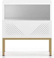 Nočna omarica Clearing 05 - zlato podnožje