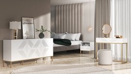 Dnevna soba Clearing - zlate nogice