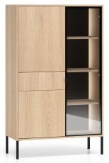 Vitrina Barnee 01 - hrast lindberg	 		