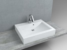 Nadpultni umivalnik Jersey 600