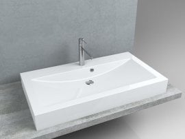 Nadpultni umivalnik Jersey 900