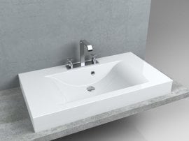 Nadpultni umivalnik Lousiana 900