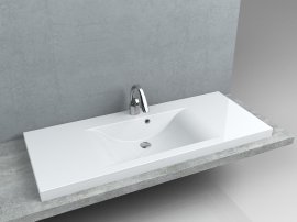 Nadpultni umivalnik Lousiana 1200