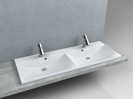 Nadpultni umivalnik Ontario 1200 dvojni 