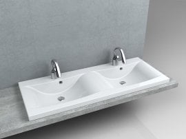 Nadpultni umivalnik Santa 1200 dvojni