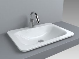 Nadpultni umivalnik California