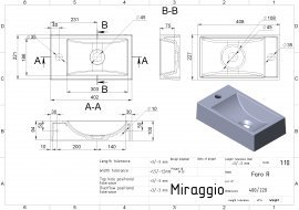 Miraggio - Umivalnik Faro R