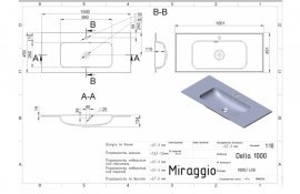 Miraggio - Umivalnik Della 1000
